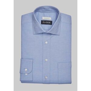 Jos A Banks tailored fit stretch wrinkle resistant dress shirt